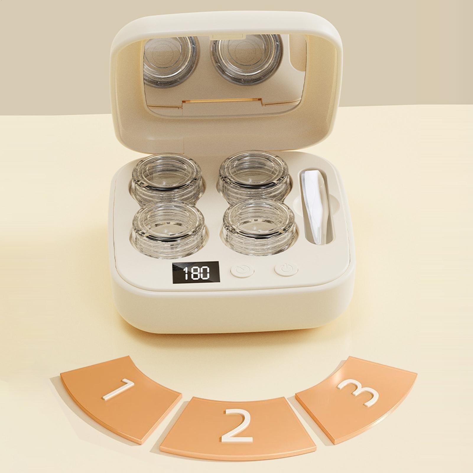 Home Appliances - Machine Cleaner Portable Contact Lens Cleaner