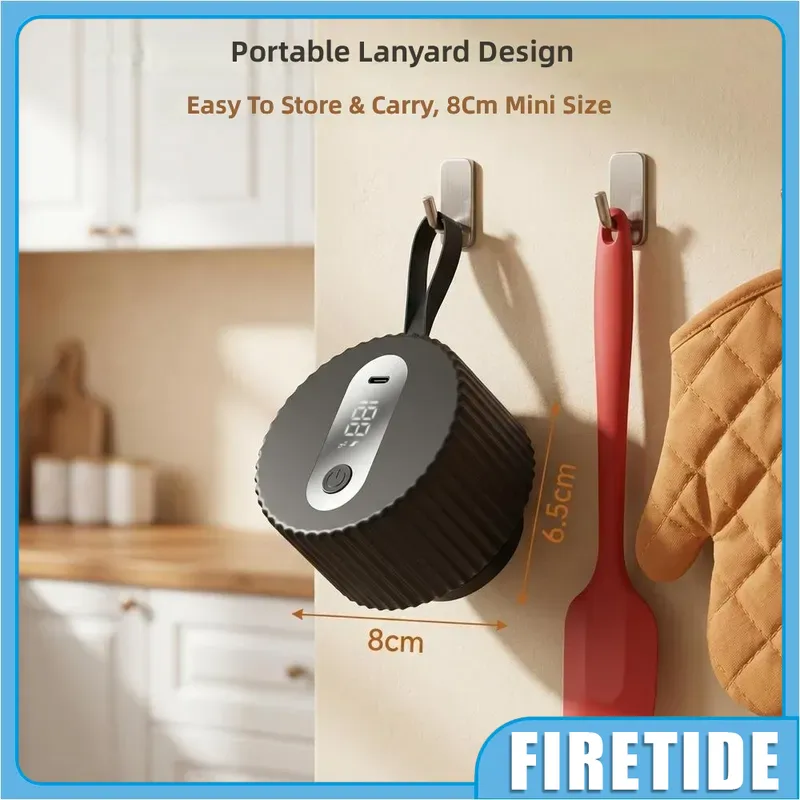 Food Vacuum Sealer Machine - 3‑in‑1 Handheld Electric Mason Jar Vacuum