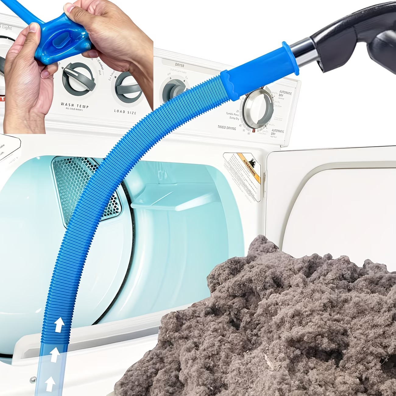 1Pc Dryer Vent Cleaner Hose -  - Laundry review and price