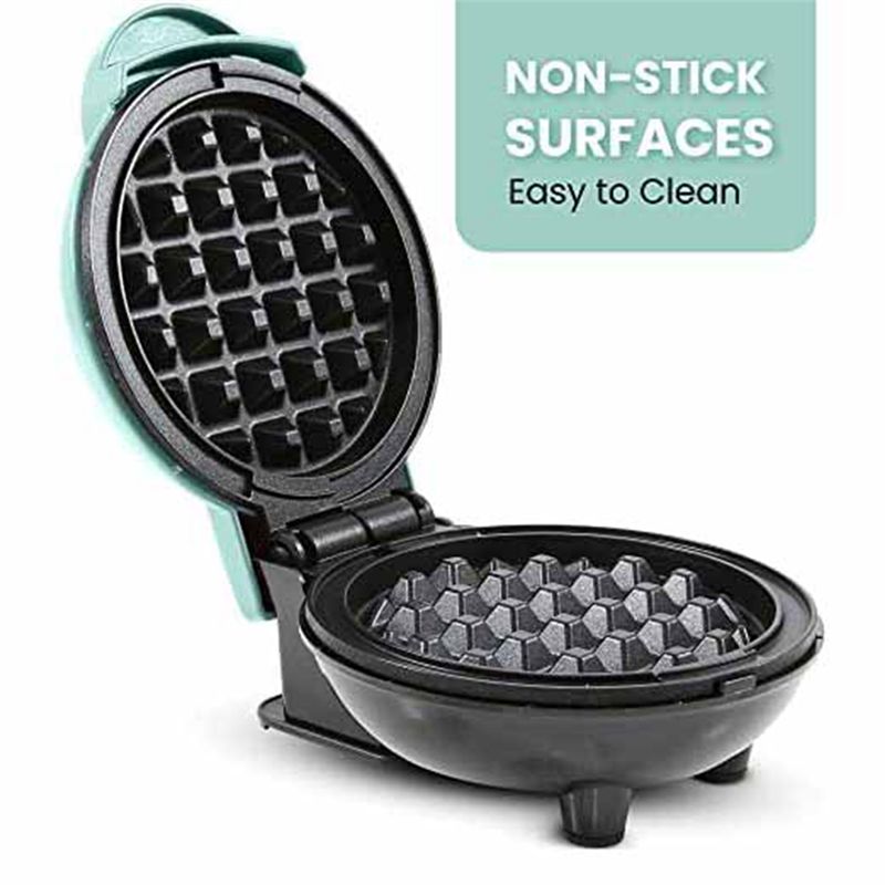 M02K-Electric Nonstick 4.5Inch - Mini Waffle Maker Machine review and price