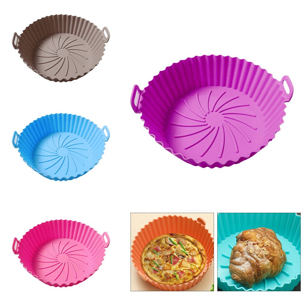 1PC Baking Basket For Air Frye - Air Fryer Silicone Pot Liner review and price