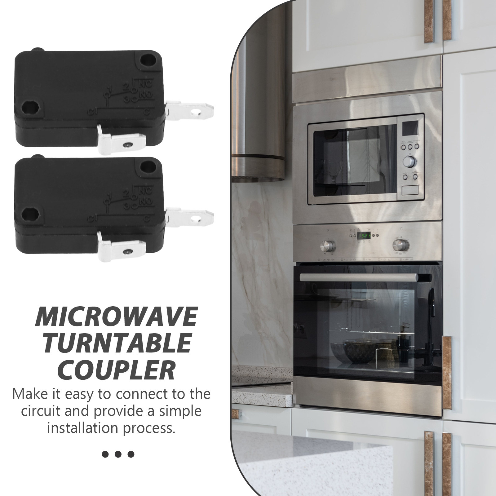 2Pcs Micro Switch 2-Pin Normal - Home Appliances review and price