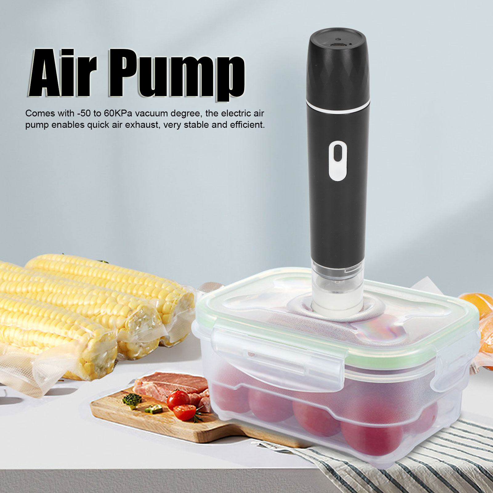 Electric Air Pump Handheld Vac - Food Vacuum Sealer Machine review and price