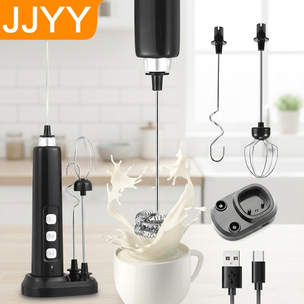 USB Rechargeable Handheld Milk - Electric Milk Frother Handheld review and price