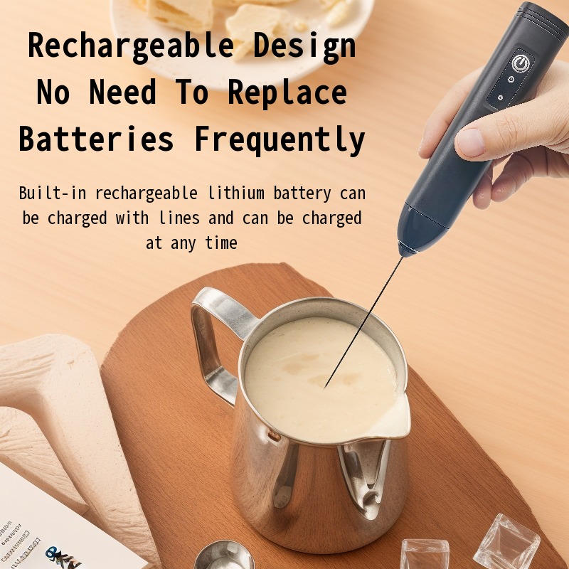 Electric Milk Frother + Egg Be - Electric Milk Frother Handheld review and price