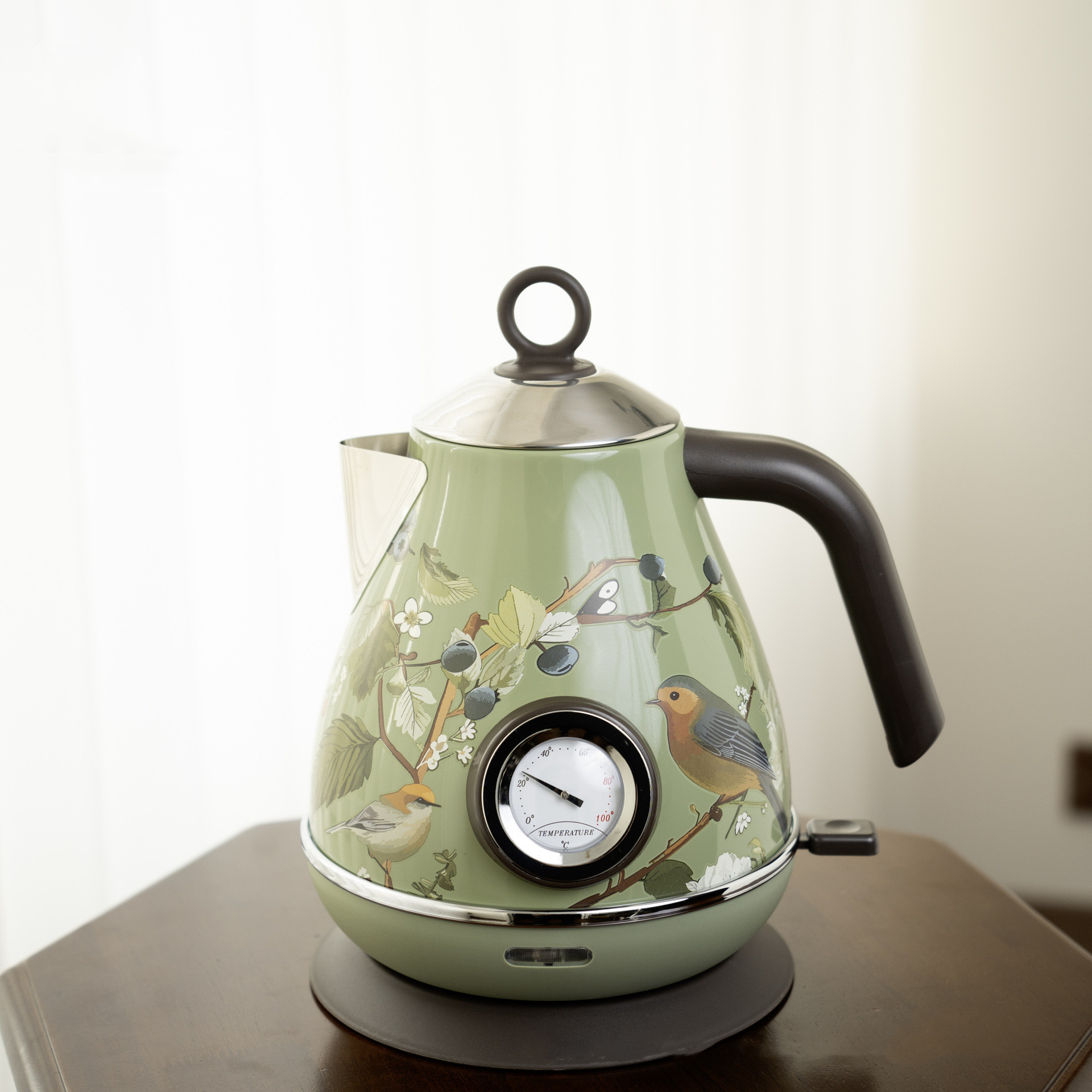 1.7L Retro Pink Floral Electri - Electric Kettle Temperature Control review and price